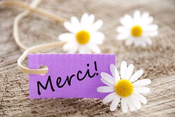 Purple Label with Merci