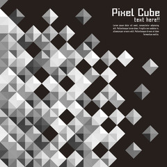 abstract modern pixel background