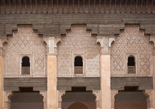 Ben Youssef Madrasa in Marrakech, Morocco