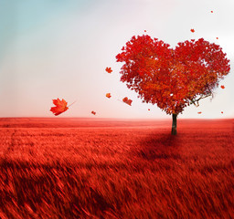 Obraz na płótnie Canvas Drzewo miłości
