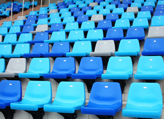 Fototapeta premium Miejsce dla publiczności na stadionie