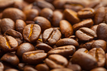 roasted coffee beans, can be used as a background