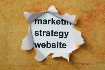 Marketing strategy website