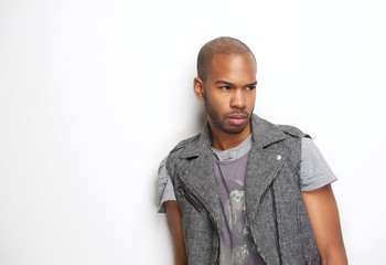 Obraz premium Horizontal portrait of a handsome young man
