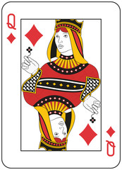 Queen of Diamonds. Original design