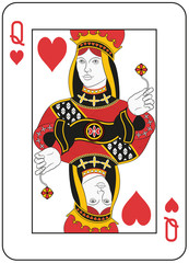 Queen of hearts. Original design