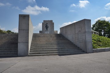 Fototapeta premium National memorial at Vitkov, Prague, Czech republic