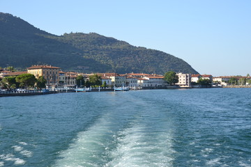 Fototapeta premium vista lago d'Iseo