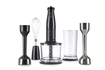 Electric hand mixer. Isolated object.