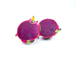 Dragon Fruit isolated on white background