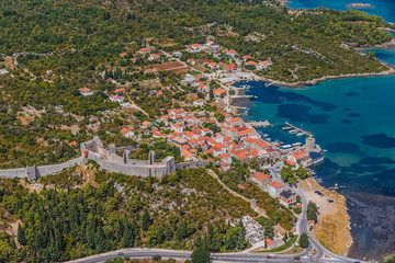 Naklejka premium Mali Ston, Dubrovnik archipelago