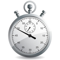 Stopwatch. Vector illustration