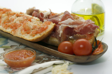 Iberian ham sandwich