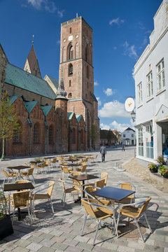 Cityscape Of Ribe, Denmark