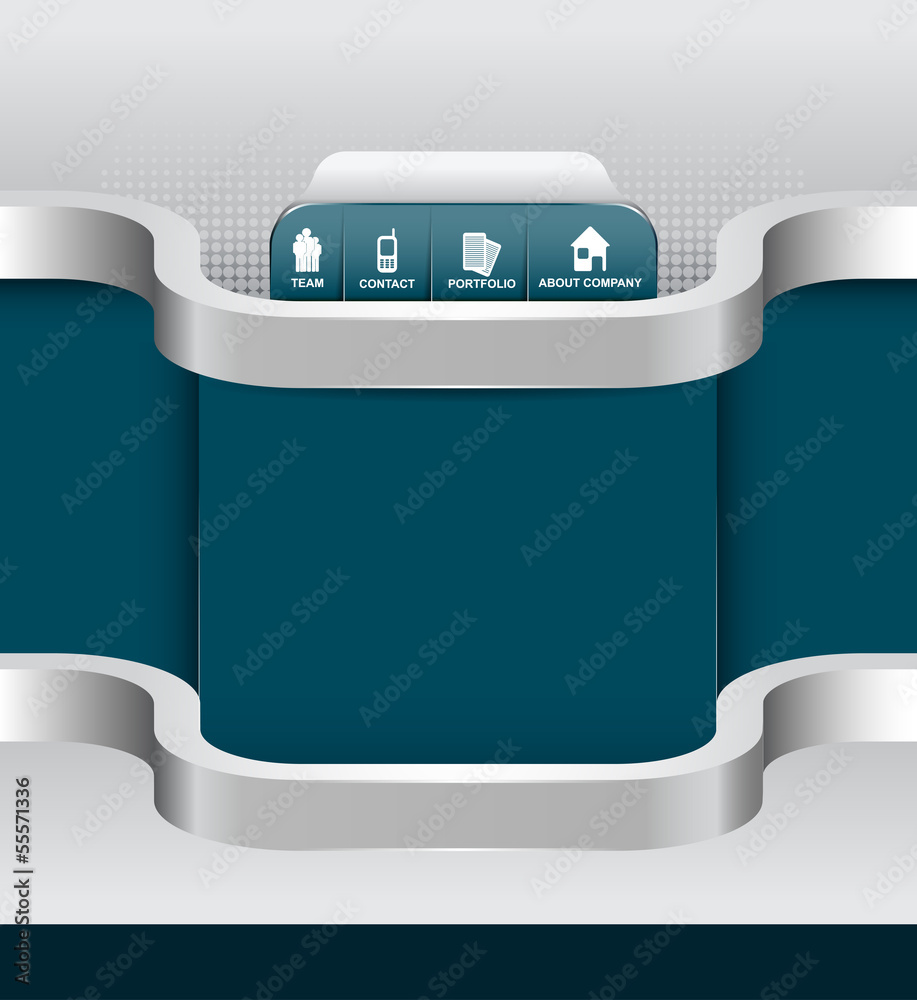 Poster vector abstract background for company