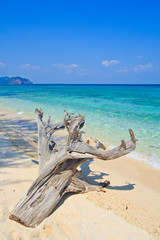 Fototapeta na wymiar Seascape in the south of Thailand as background