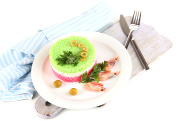 Colored rice