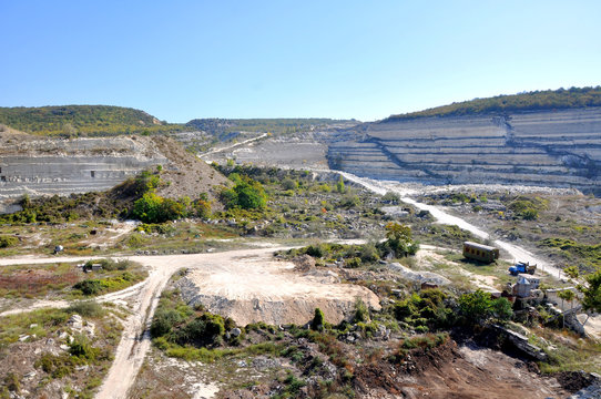 Sevastopol, quarry for the extraction of white Inkerman stone
