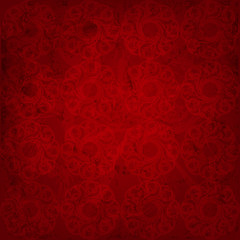 Seamless pattern. Red background with a grunge effect
