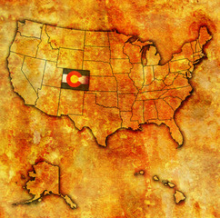 colorado on map of usa