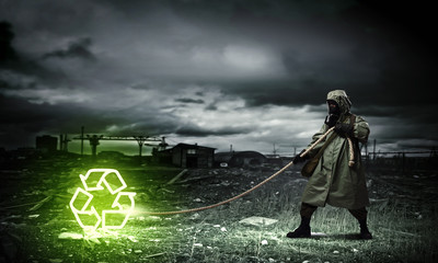 Stalker pulling rope