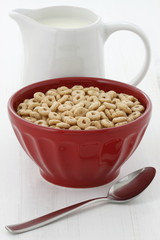 Delicious and healthy honey nuts cereal