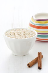 Healthy and delicious oatmeal ingredients