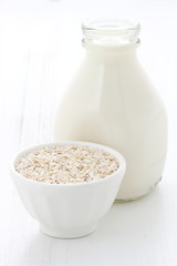 Healthy and delicious oatmeal ingredients