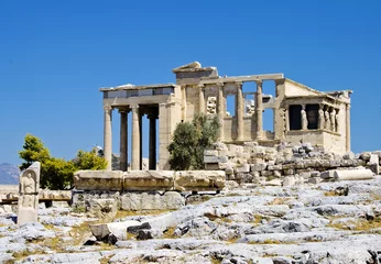 Wandaufkleber Akropolis Athen © DanielComics