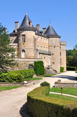Fototapeta na wymiar château de Chastellux (Morvan)