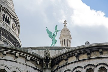 ange ailé, Sacré Coeur (Paris France)