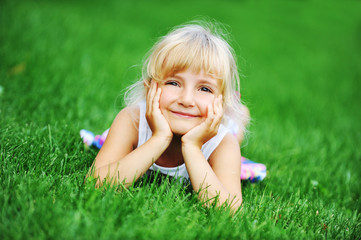 Fototapeta premium happiness girl