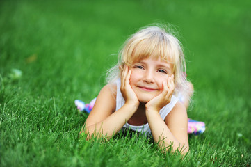 Fototapeta premium happiness girl