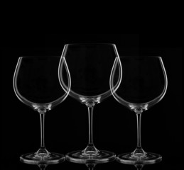 Three Wine Glasses