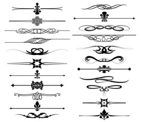 Border decoration set