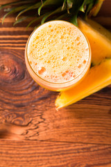 pineapple fresh juice drink