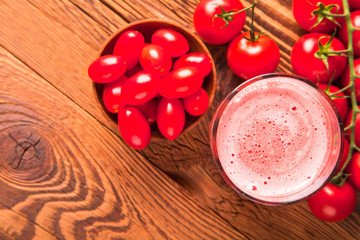 tomato fresh juice drink