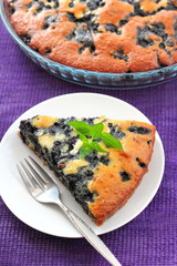 Blueberry pie