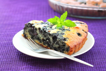 Blueberry pie