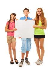Obraz premium Kids show advertising