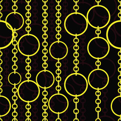 seamless pattern with chain