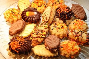 Thanksgiving Cookie Platter