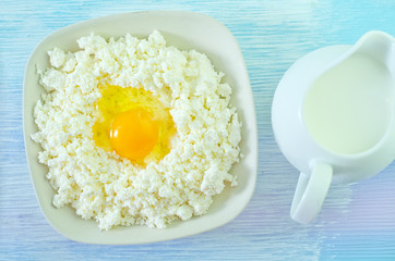 cottage and eggs