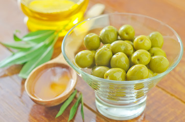green olives