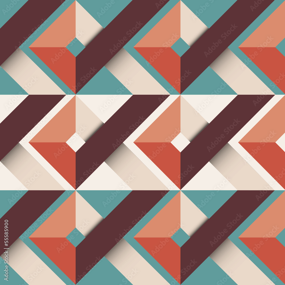 Canvas Prints abstract background with geometric shapes