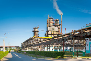 Obraz premium oil refinery