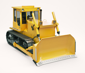 Fototapeta premium Heavy crawler bulldozer