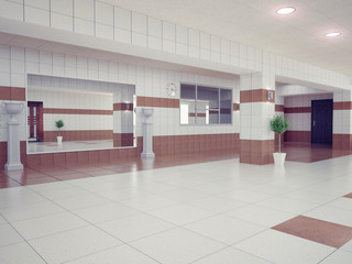 hall  interior