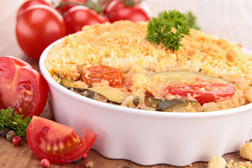 vegetable crumble