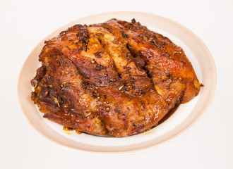 baked meat